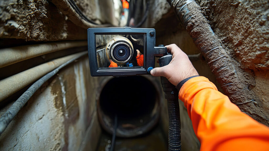 Detekcija curenja i snimanje cevi kamerom