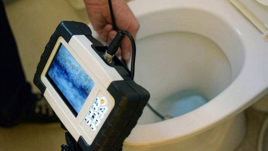 Detekcija curenja i snimanje cevi kamerom